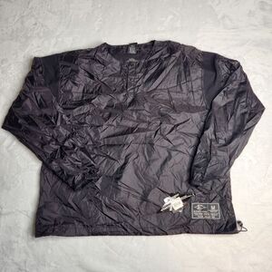 NWT Easton Black Nylon Windbreaker Sz M
